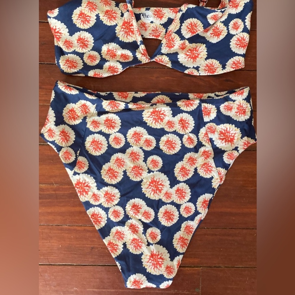 Rhea brand sunset blooming bikini